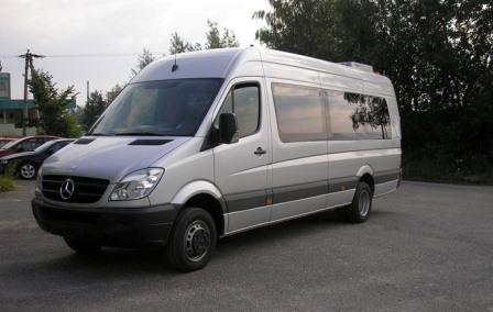 Bus rental Suomi, Finland Mercedes Benz Sprinter Lux TOP Business class